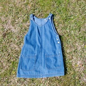 Vintage 90s Jean Mini Dress